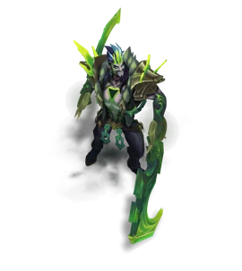 Ruined Draven Emerald chroma