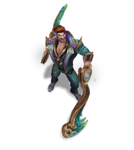 Debonair Draven Turquoise chroma