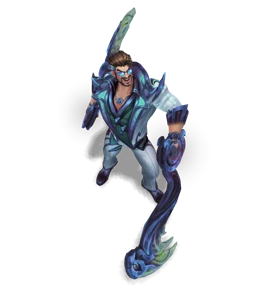 Debonair Draven Cerulean Club chroma