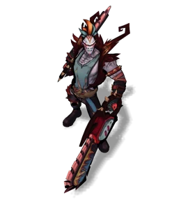 Fright Night Draven Ruby chroma