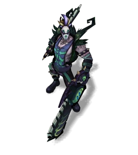 Fright Night Draven Emerald chroma