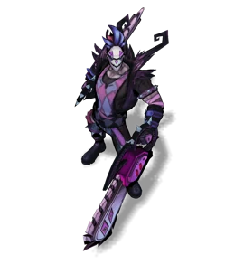 Fright Night Draven Tanzanite chroma