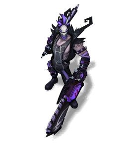 Fright Night Draven Obsidian chroma