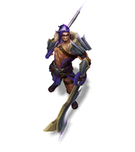 Grand Reckoning Draven Tanzanite chroma