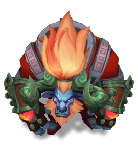Lunar Beast Alistar Ruby chroma