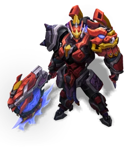 Mecha Kingdoms Darius Ruby chroma