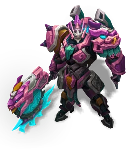 Mecha Kingdoms Darius Rose Quartz chroma