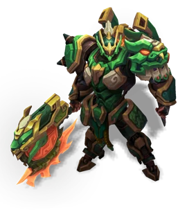 Mecha Kingdoms Darius Emerald chroma