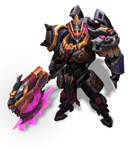 Mecha Kingdoms Darius Obsidian chroma