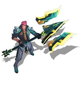 Battle Academia Jayce Turquoise chroma