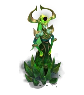 Dark Cosmic Lissandra Emerald chroma