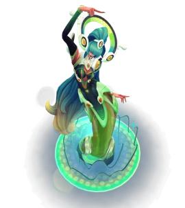 Space Groove Lissandra Emerald chroma