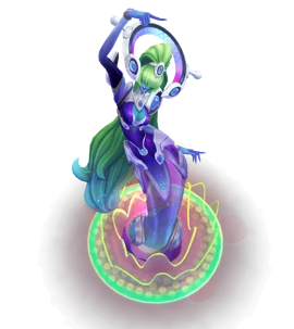 Space Groove Lissandra Rainbow chroma