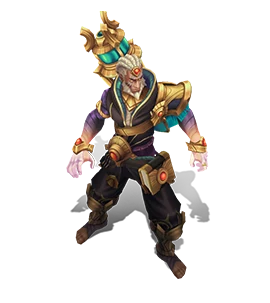 Guardian of the Sands Ryze Obsidian chroma