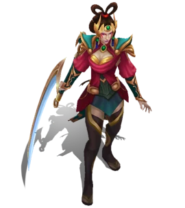 Lunar Goddess Diana Ruby chroma