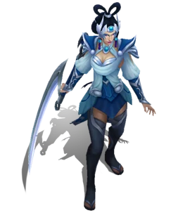 Lunar Goddess Diana Aquamarine chroma