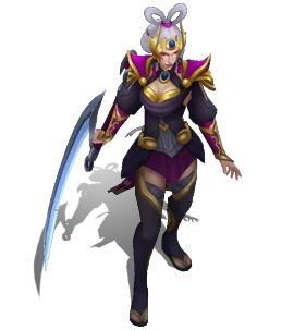 Lunar Goddess Diana Amethyst chroma