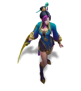 Firecracker Diana Sapphire chroma