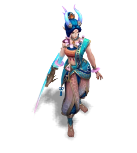 Heavenscale Diana Aquamarine chroma