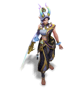 Heavenscale Diana Obsidian chroma