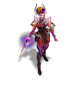 Dark Cosmic Diana Ruby chroma