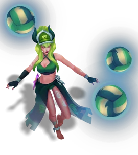 Pool Party Syndra Emerald chroma