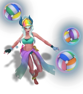Pool Party Syndra Rainbow chroma