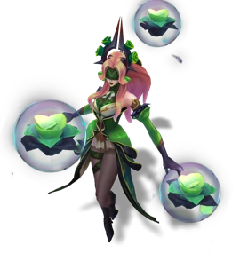 Withered Rose Syndra Emerald chroma