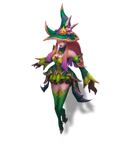 Bewitching Syndra Emerald chroma
