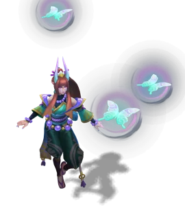 Spirit Blossom Syndra Turquoise chroma