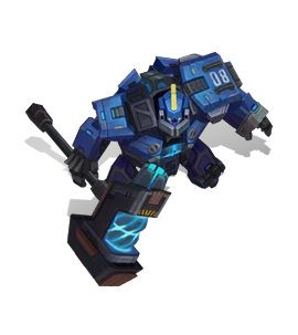 Mecha Zero Sion Sapphire chroma