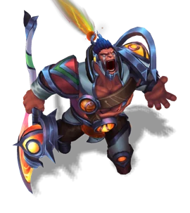 Cosmic Paladin Sion Ruby chroma