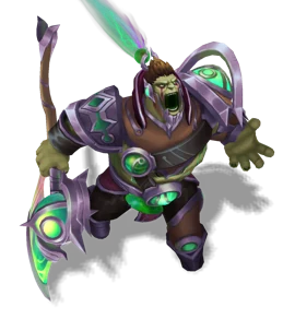 Cosmic Paladin Sion Emerald chroma