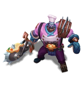 Pizza Chef Sion Rose Quartz chroma