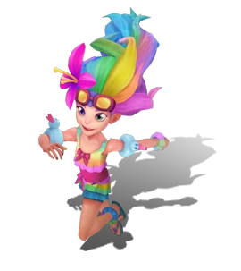 Pool Party Zoe Rainbow chroma