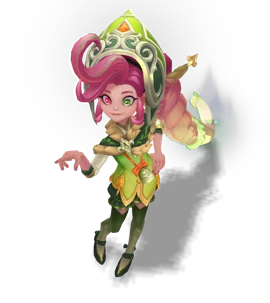 Winterblessed Zoe Peridot chroma