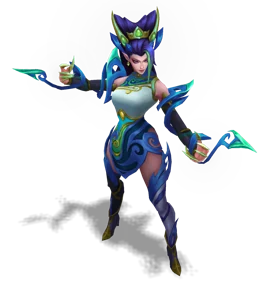 Mythmaker Zyra Sapphire chroma
