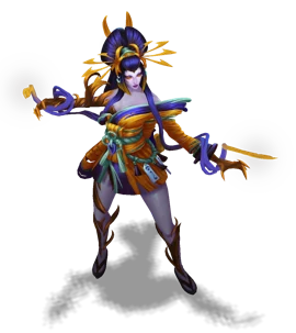 Blood Moon Zyra Citrine chroma
