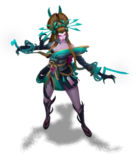 Blood Moon Zyra Turquoise chroma