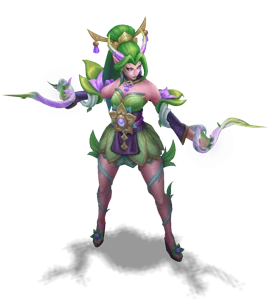 Spirit Blossom Zyra Emerald chroma