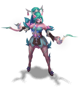 Spirit Blossom Zyra Turquoise chroma
