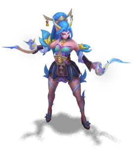 Spirit Blossom Zyra Sapphire chroma