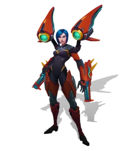 Bullet Angel Kai'Sa Ruby chroma