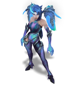 Lagoon Dragon Kai'Sa Sapphire chroma