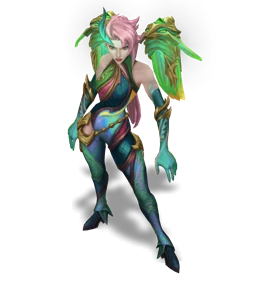 Lagoon Dragon Kai'Sa Emerald chroma