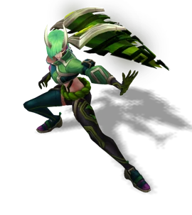 Inkshadow Kai'Sa Emerald chroma