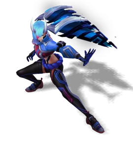 Inkshadow Kai'Sa Sapphire chroma