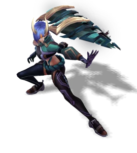 Inkshadow Kai'Sa Obsidian chroma