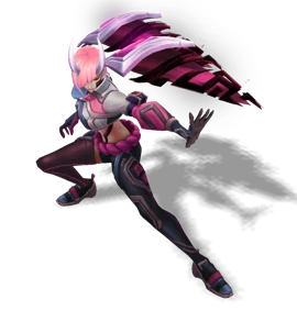 Inkshadow Kai'Sa Rose Quartz chroma