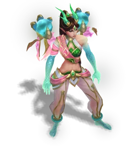 Heavenscale Kai'Sa Rose Quartz chroma
